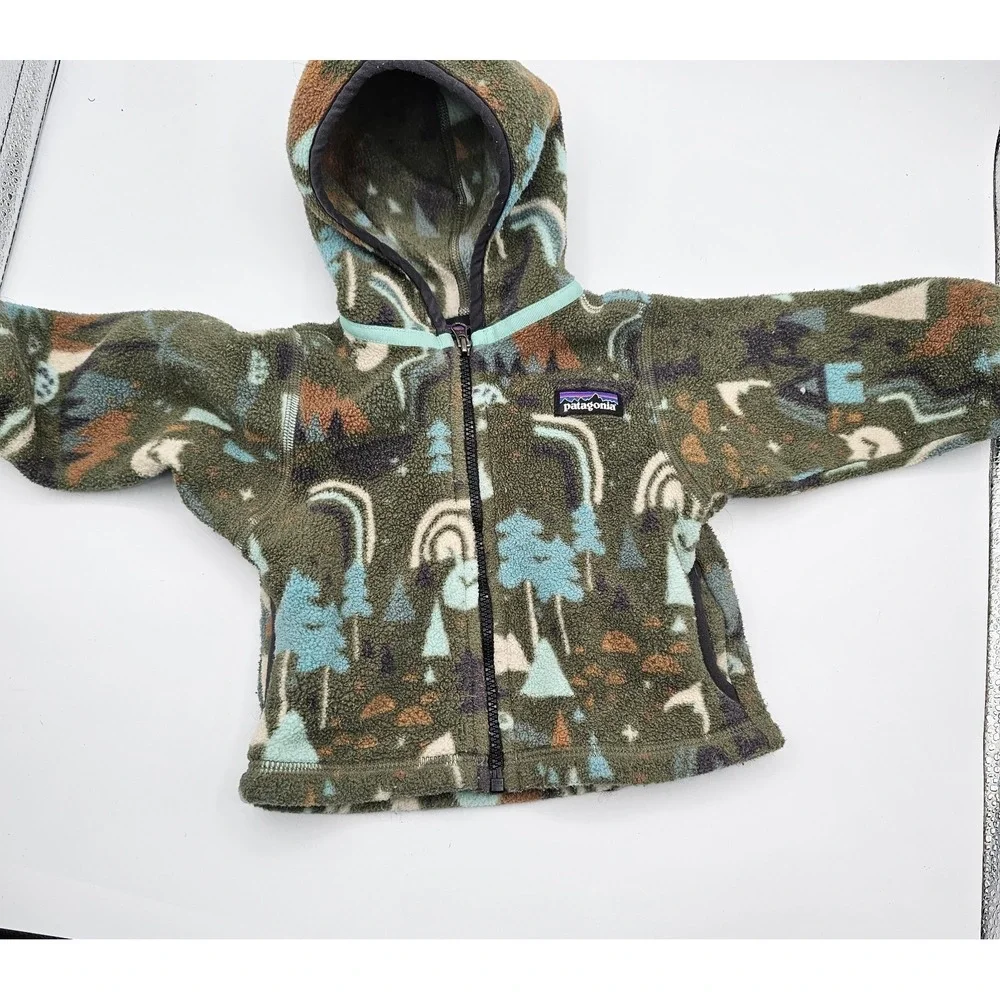 Patagonia Synchilla Hooded Fleece Jacket 3-6M